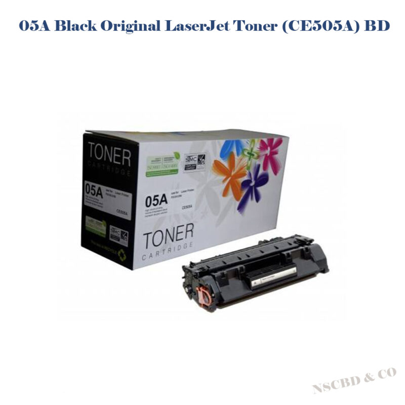 05A । CE505A Black Original LaserJet Toner (CE505A)
