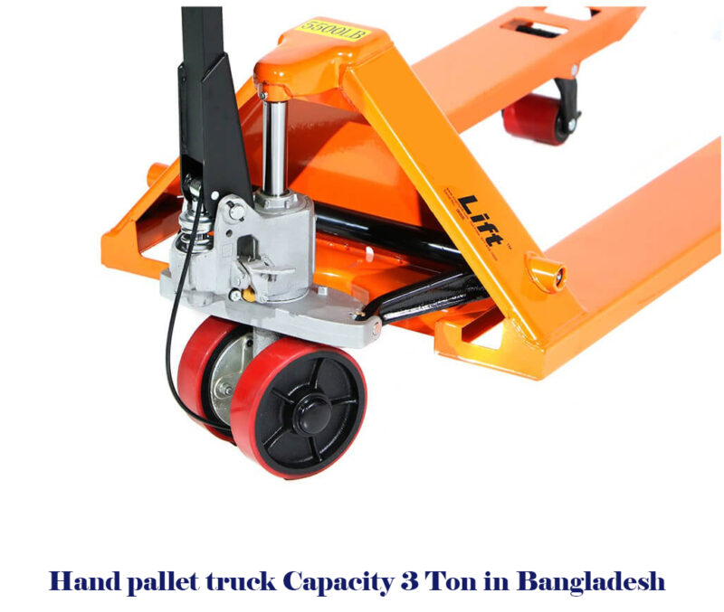 Hand pallet truck Capacity 3 Ton in Bangladesh
