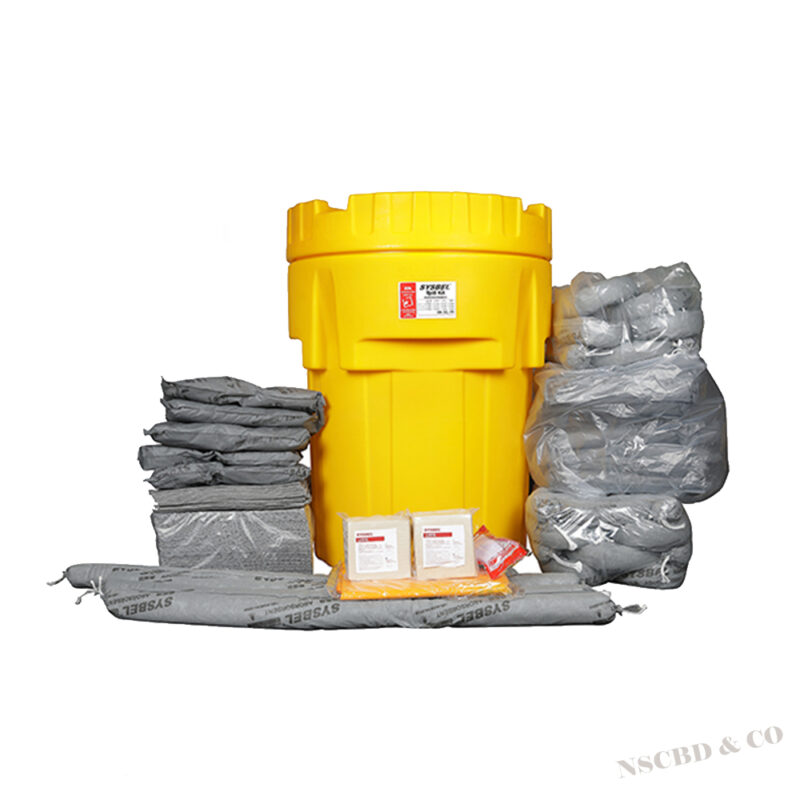 Universal Drum Spill Kits with 95 Gallon Poly-Overpack Salvage