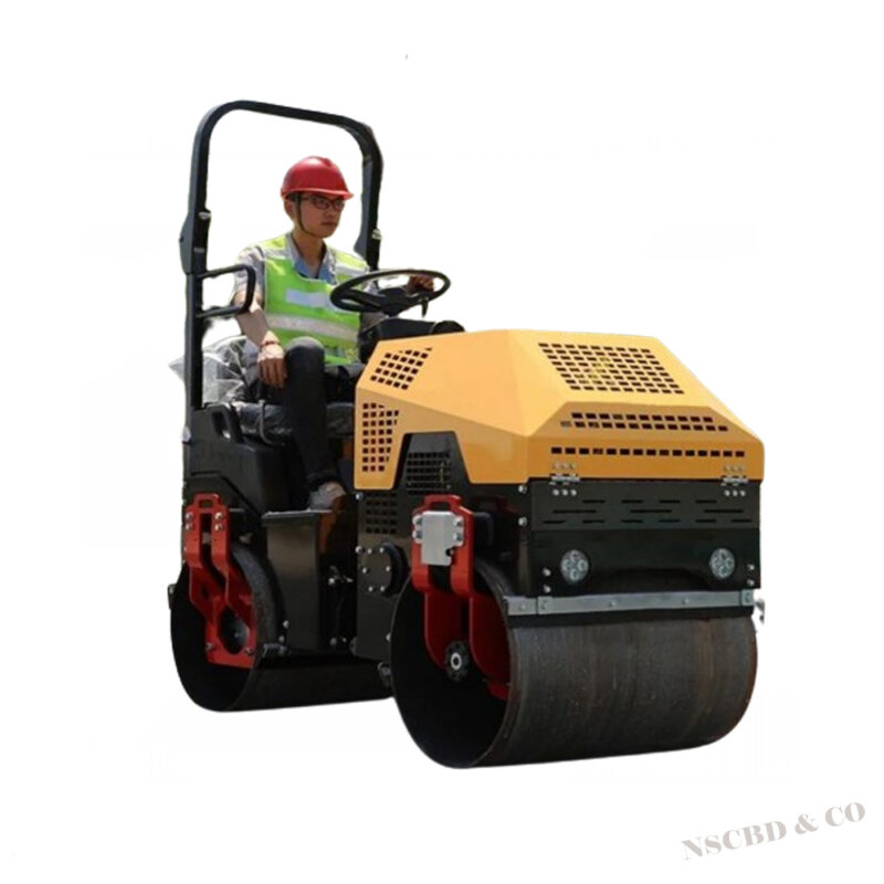 Diesel Ride On Small Mini Road Roller Machine Compactor BD